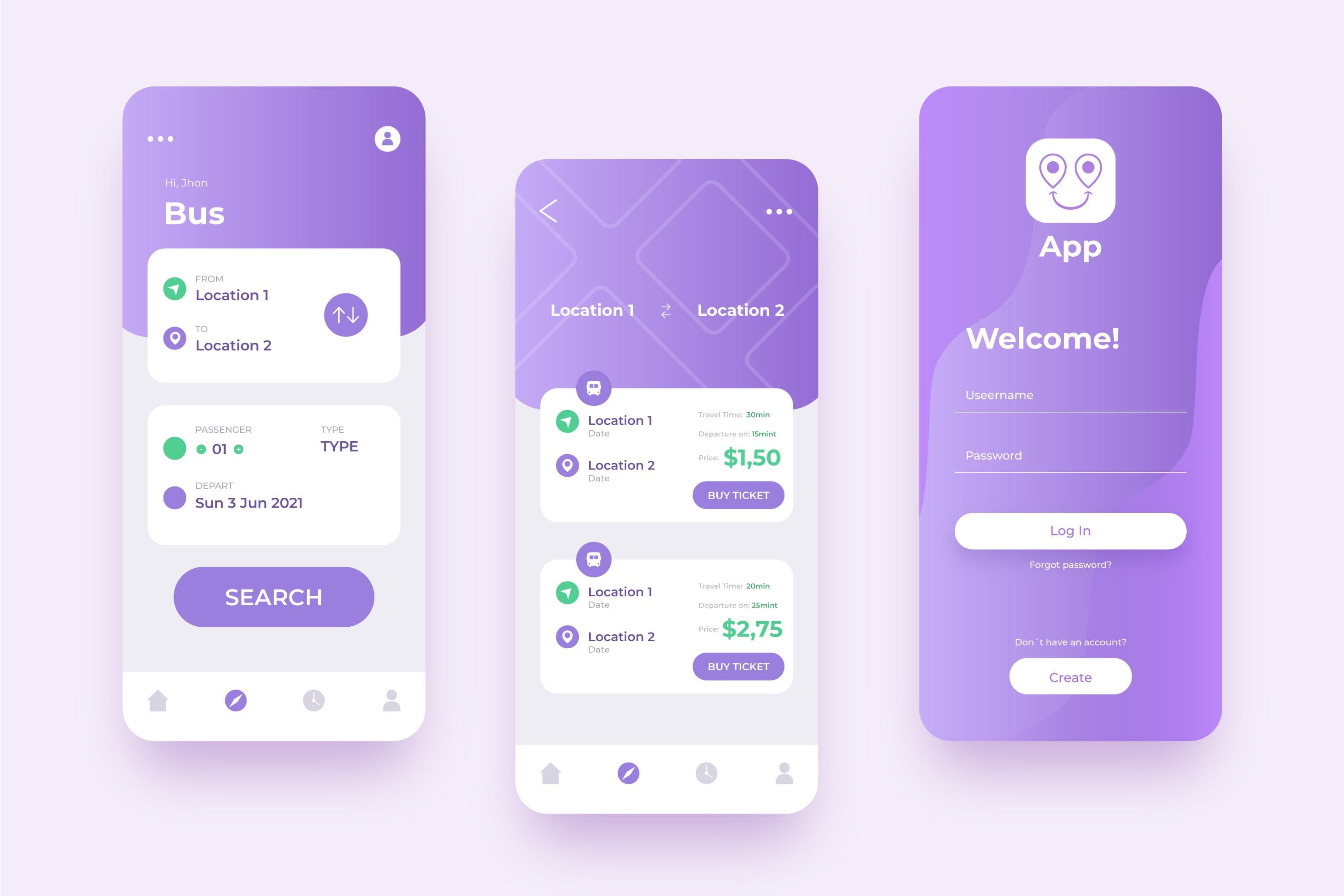 Image depicting a mobile app